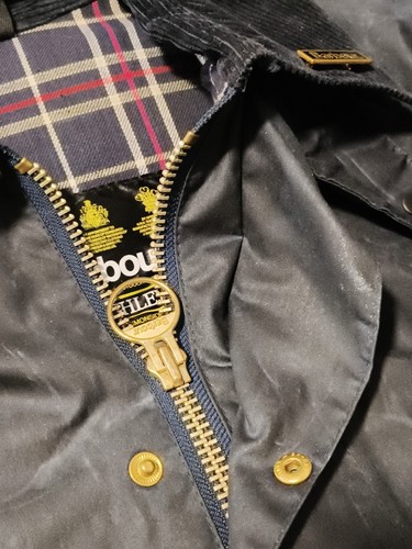 Vintage barbour burghley waxed - vintage,