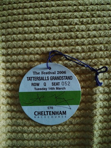 Cheltenham racecourse badge - cheltenham,