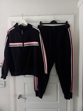 Zara Black Pink Stretchy Side