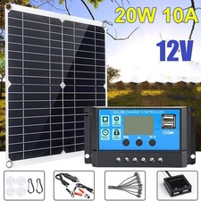 20 Watts Solar Panel Kit 12V
