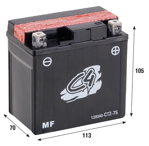 Ctz battery for honda zoomer - battery,