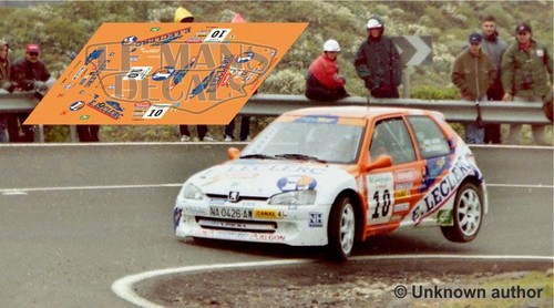 Decals peugeot 106 maxi - peugeot,