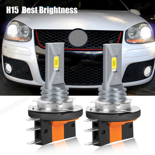 H15 led white 55w smd - h15,