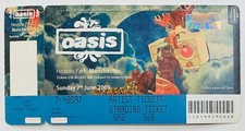 Oasis Original Used Concert Ticket Heaton Park Manchester 7th Jun 2009