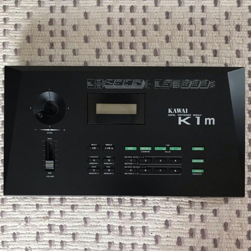 Kawai k1m synth - module, manual