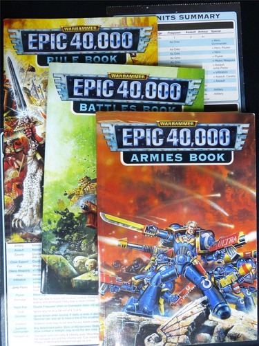 Warhammer epic 40k rules - 40k, &