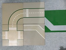 Lego Vintage Road Plates x5