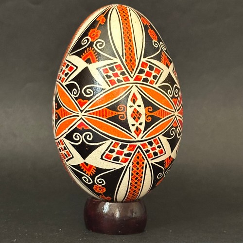 Real ukrainian pysanky goose - ukrainian, pysanky.