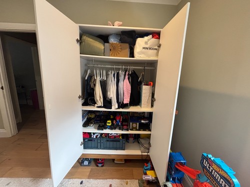 Kids wardrobe used very - kids,
