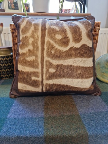 Brown real leather - real, and