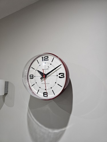 Newgate bubble wall clock red - wall,