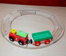 Brio wooden train track with