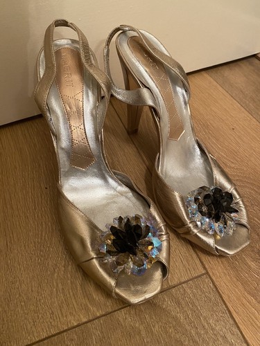 Gold magritte shoes - magritte, 8/41