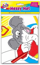 Messy Mat Baby Children Kids Painting Wipe Clean Play Splash Table Cover Food