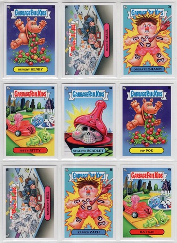 Garbage pail kids - garbage,