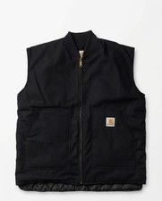 Black Carhartt Reworked Gilet