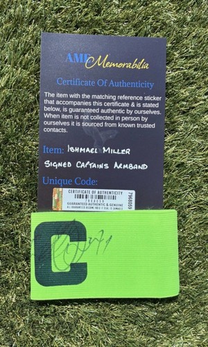 Ishmael miller signed - ishmael,