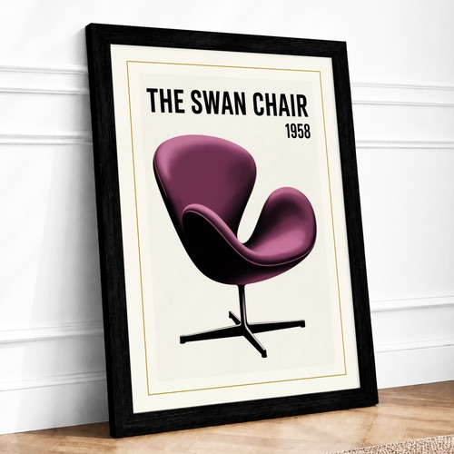 The swan chair mid - swan, mid-century