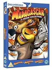 Madagascar 1-3 [DVD], , Used