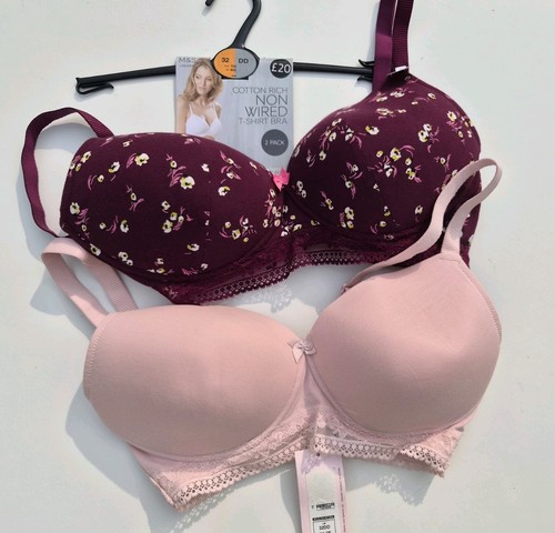 32dd cotton non - non, wired