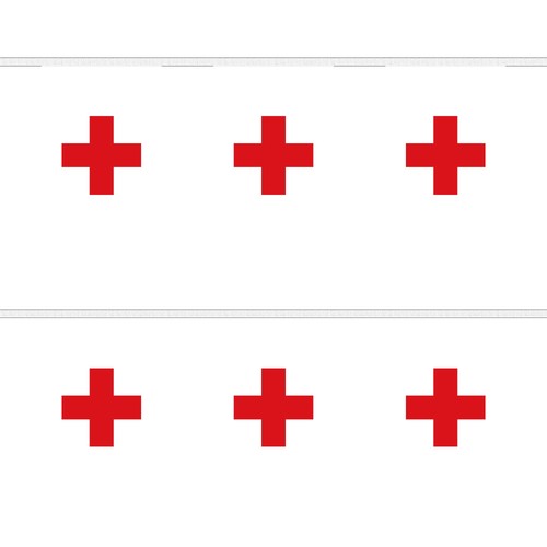 Flagtex red cross - cross, rectangle