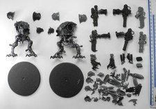 2 CHAOS WAR DOG KNIGHTS (magnetized weapons) Chaos Space Marines Army 40K 56