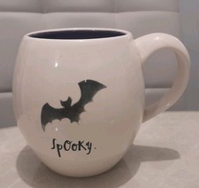 Rae Dunn Spooky Bat Barrel Mug
