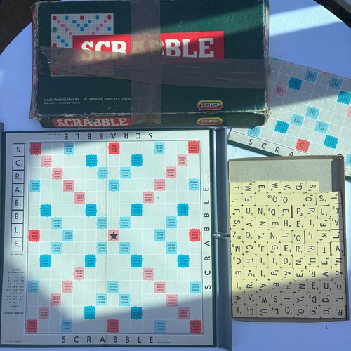 Vintage 1983 spears scrabble - 1983,