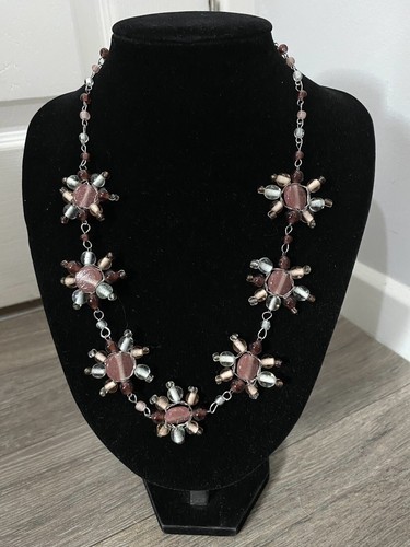 Statement floral chunky - statement,