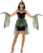 Womens Cleopatra Costume Queen of The Nile Egyptian Fancy Dress XS-3XL Halloween