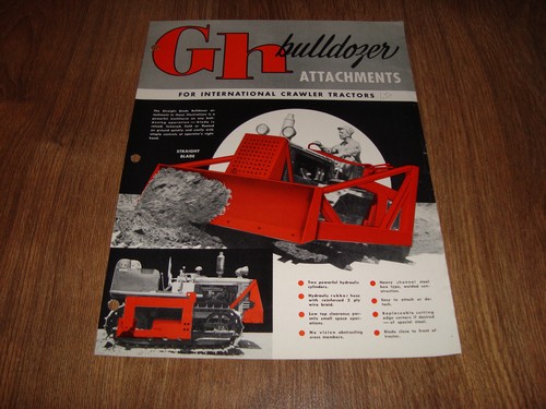 Vintage bulldozer - vintage, gh