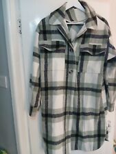 Womens ladies jacket coat shacket size 12 george asda