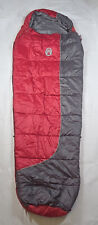 Coleman Xylo Sleeping Bag. Large. 220x80/50. Red & Grey + Bag.