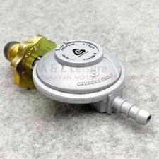 Cavagna Low Pressure Propane Gas Regulator 37mbar 1.5kg/hr Handwheel
