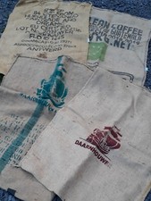 Hessian/Burlap/Jute Coffee Sacks x5
