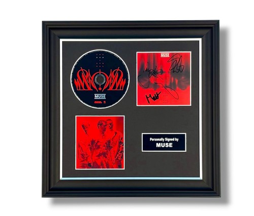Muse signed photo cd - muse,