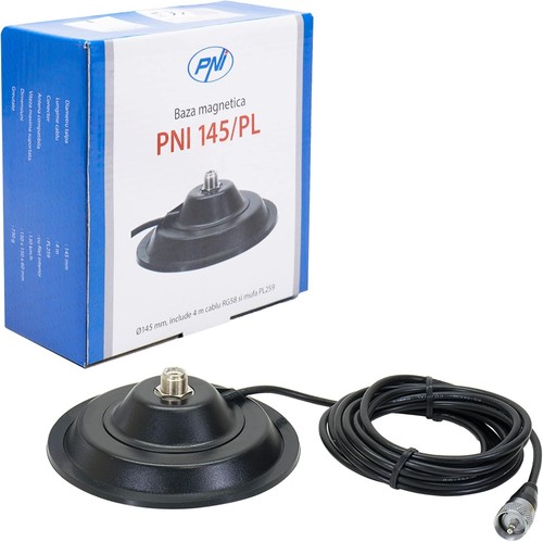 Magnetic mount for - cb, antenna