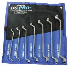 US PRO SPANNER SET OFFSET 7pc