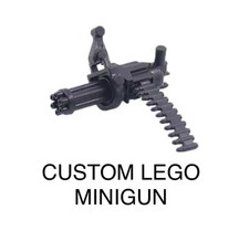 Custom Star Wars Clone Trooper Minifigure Weapons Minigun, Heavy Machinegun