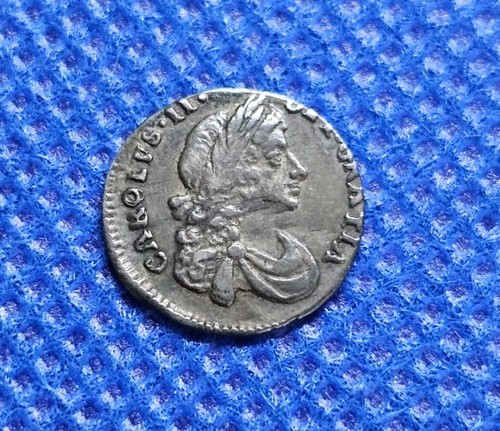 1681 penny charles - 1681, british