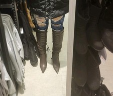 Primark Rita ora brown boots