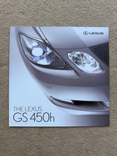 2006 Lexus GS 450h - Car Brochure (UK)