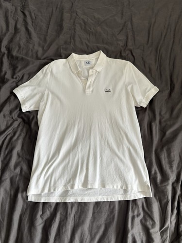Junior white company polo - cp,