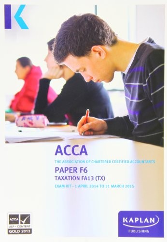 Taxation exam - (fa, 13)