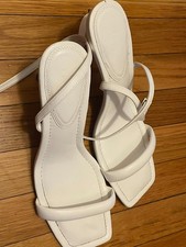 ASOS White Heels, size 12
