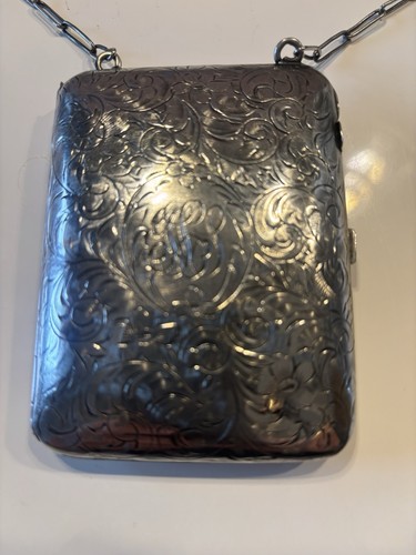 Sterling silver card holder - sterling,