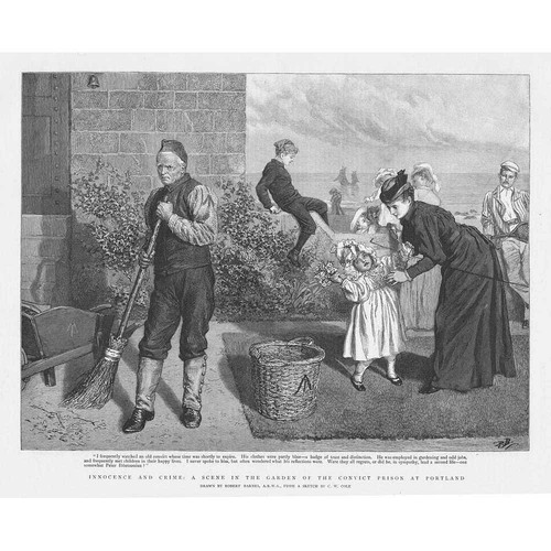 Portland convict prison - convict, scene