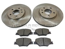 Front 2 Brake Discs And Pads