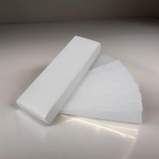 100 paper strips wax leg - strips,
