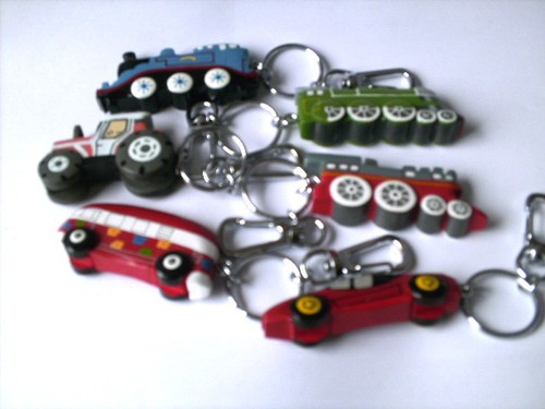 Hand crafted wooden keyring - hand,